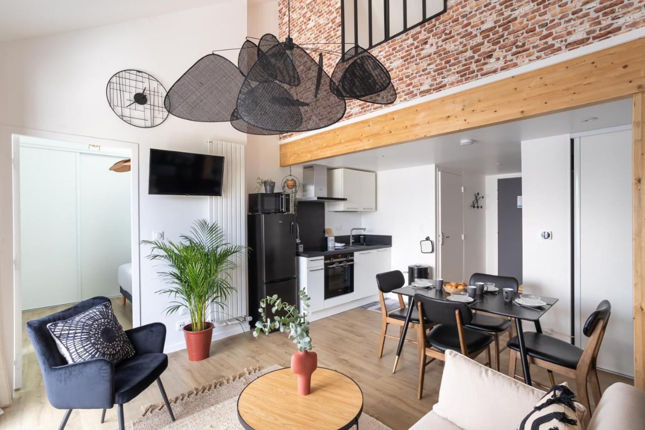 Le Saint Martin Bis - Bel Appartement Moderne Et Confortable Rennes Extérieur photo