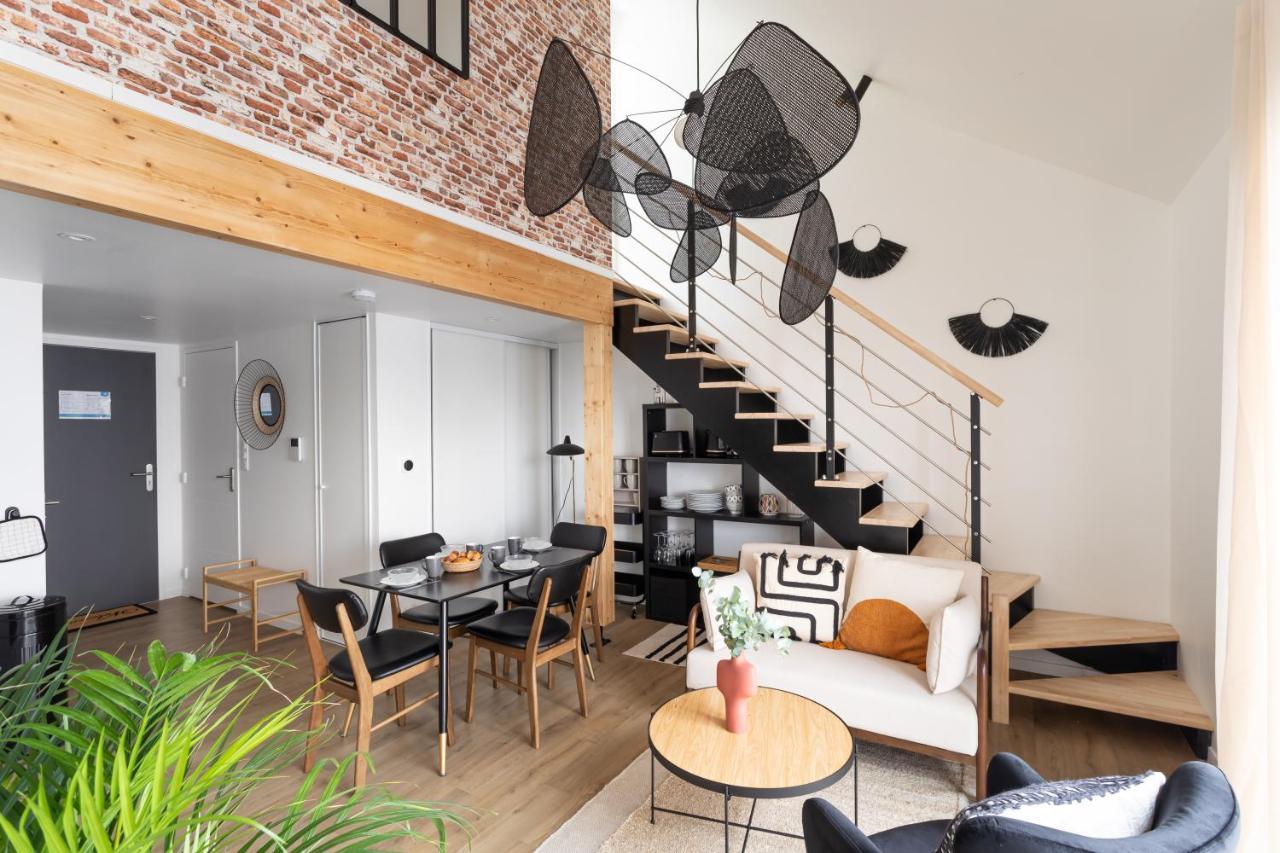 Le Saint Martin Bis - Bel Appartement Moderne Et Confortable Rennes Extérieur photo